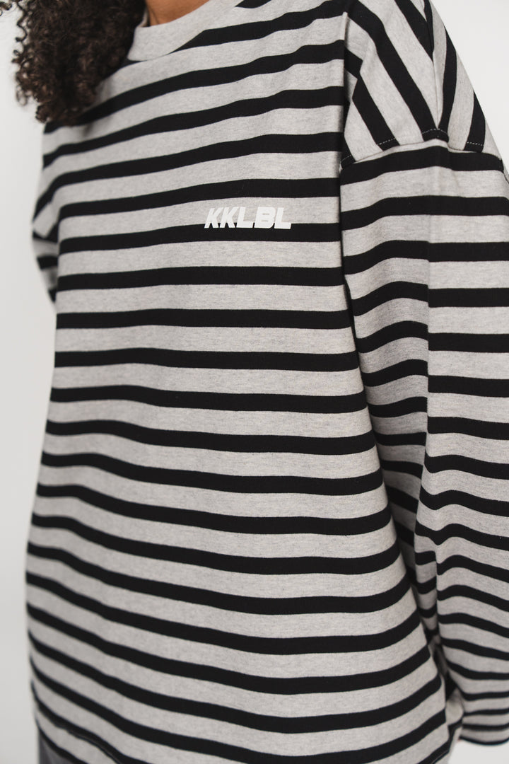Longsleeve Cropped Stripes - Karo Kauer Label