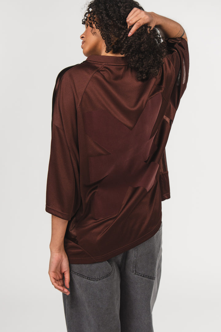 Jersey T-Shirt Brown - Karo Kauer Label