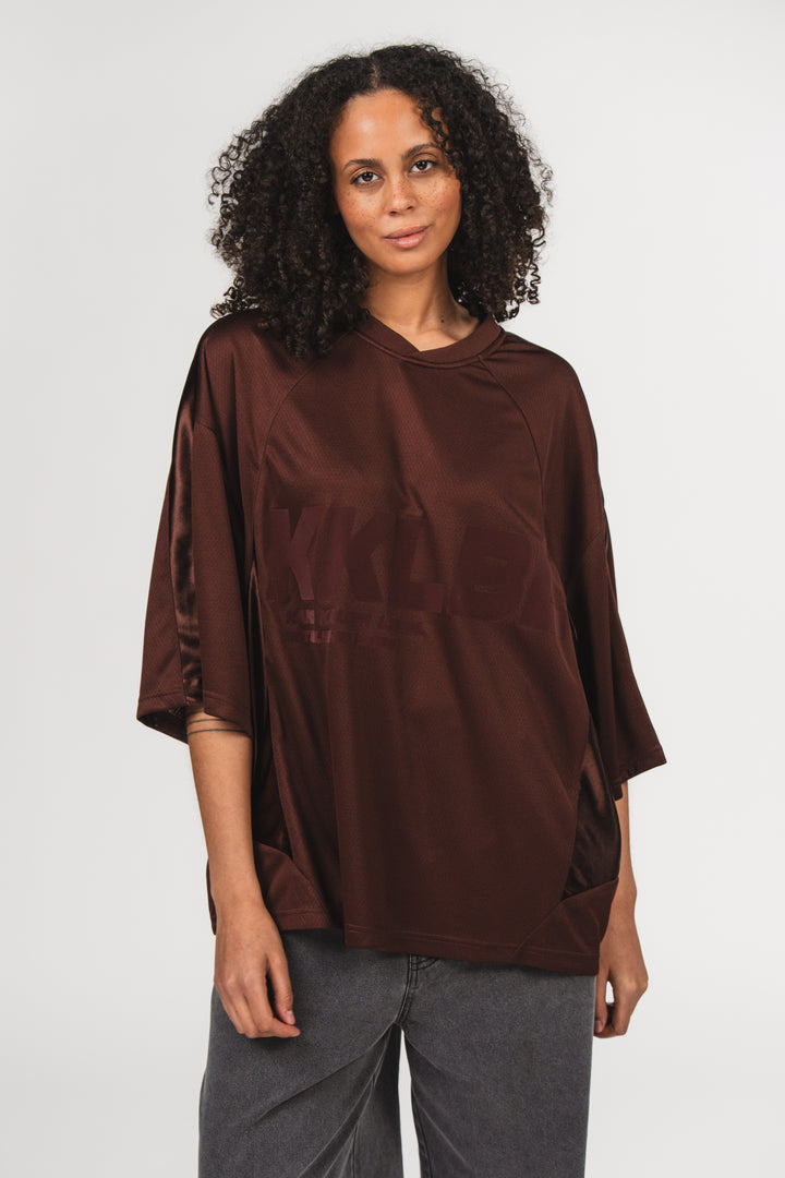 Jersey T-Shirt Brown - Karo Kauer Label
