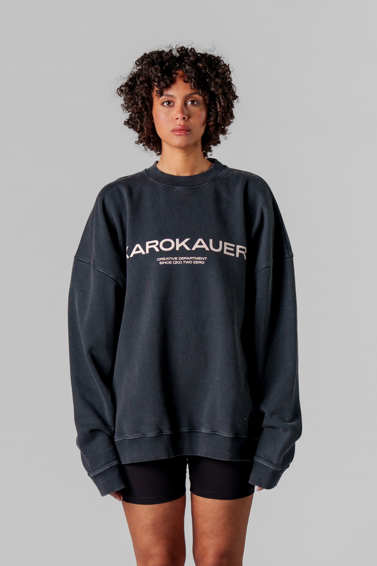 Karo Kauer Sweater Washed Grey