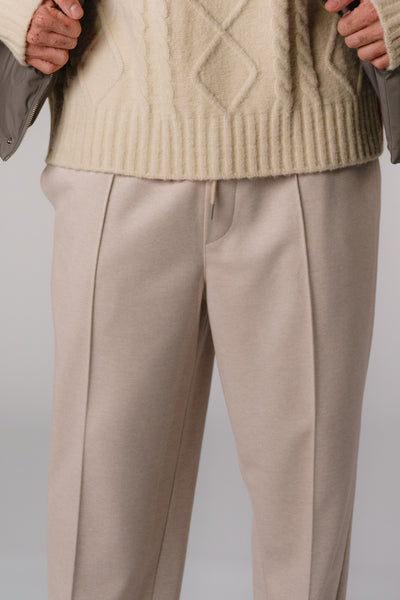 Formal Pants Beige Melange