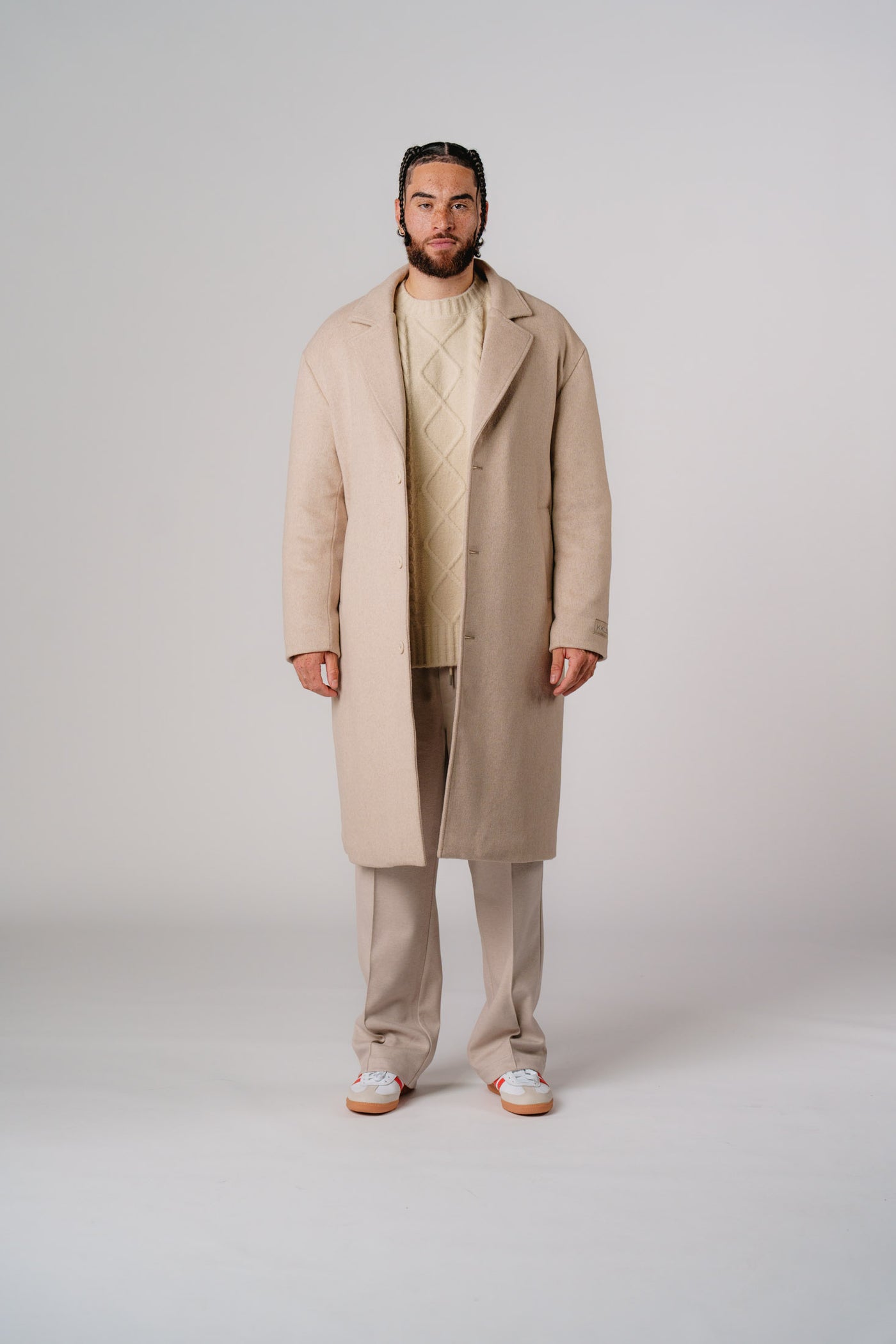 Coat Beige Melange