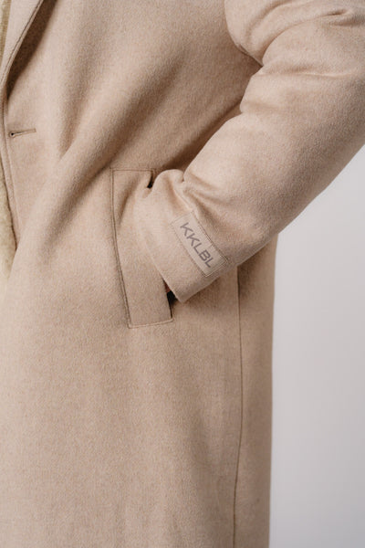 Coat Beige Melange