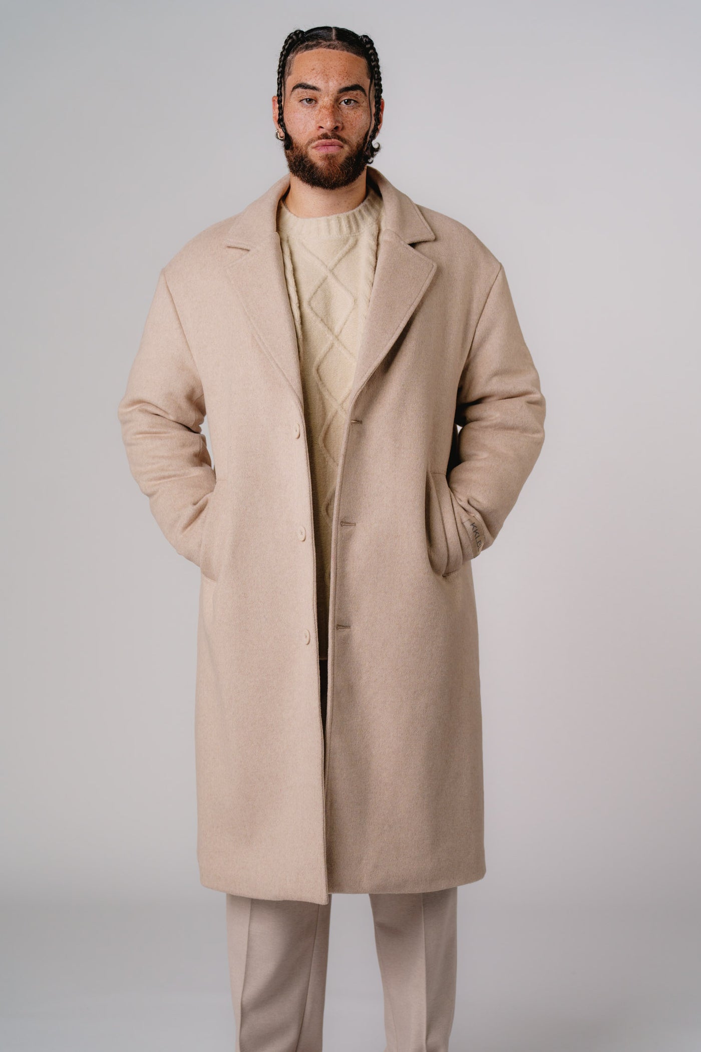 Coat Beige Melange