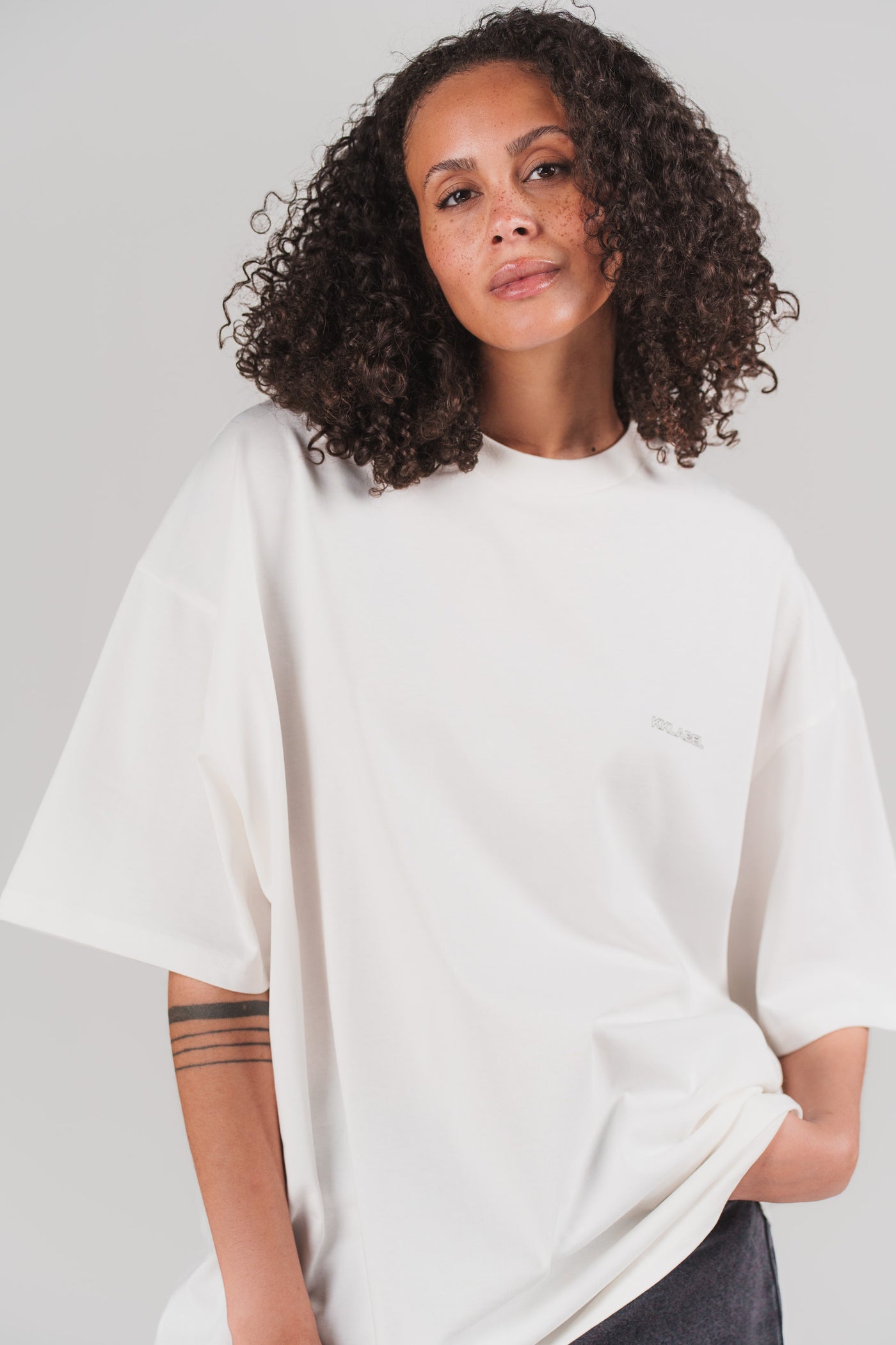T-Shirt Iconic Drip White