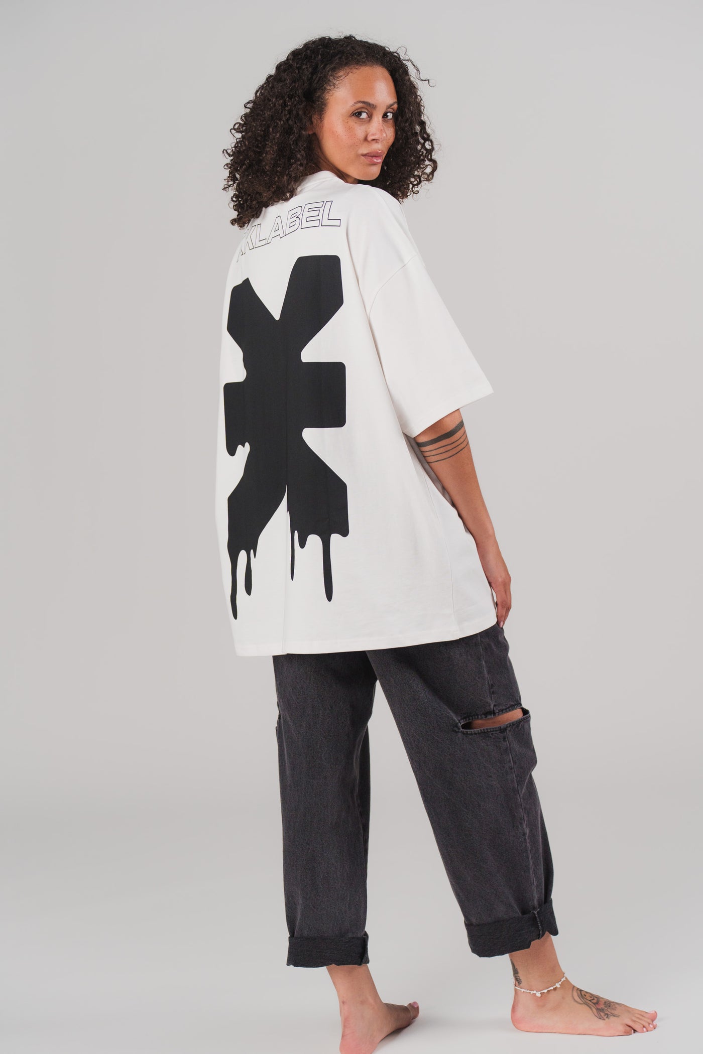 T-Shirt Iconic Drip White