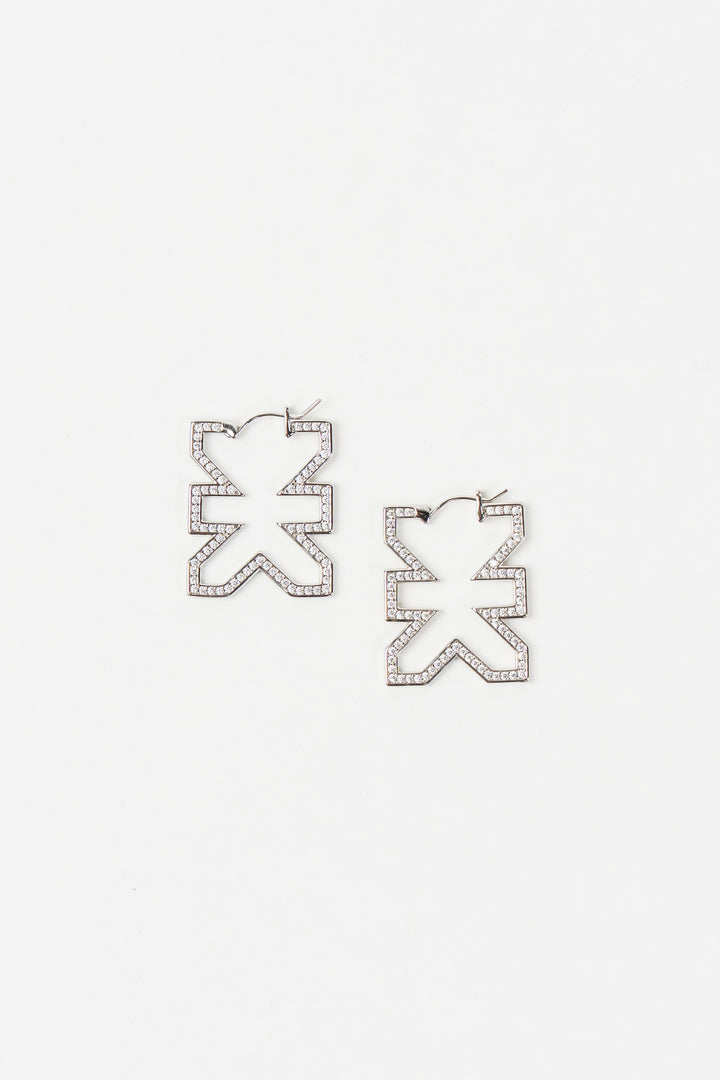Statement Hoops Silver