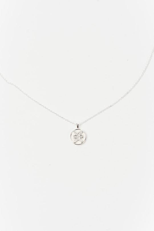 Alternative Ansicht von Necklace Coin Logo Silver  aus The Last Dance Kollektion