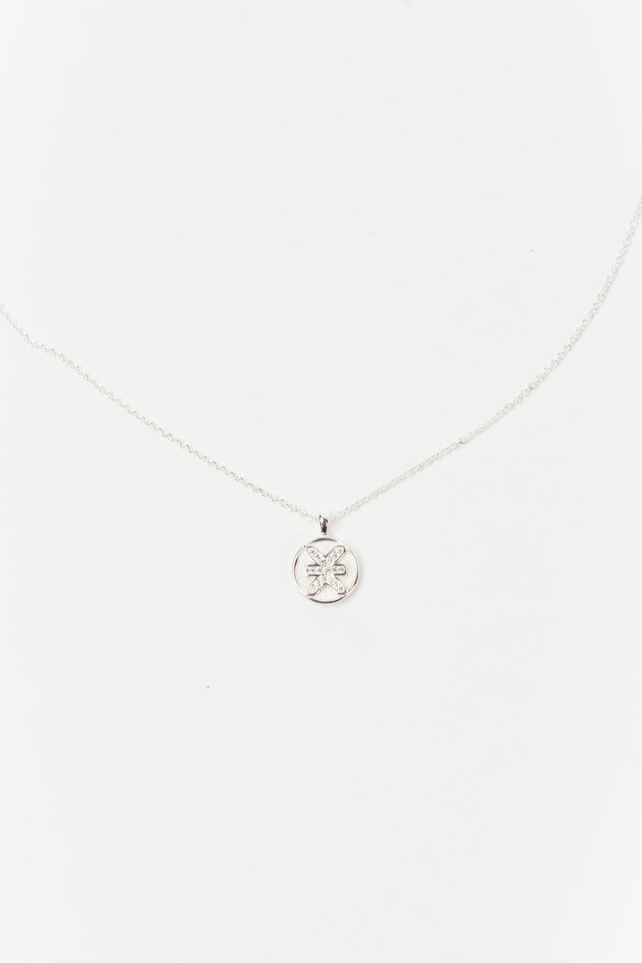 Necklace Coin Logo Silver