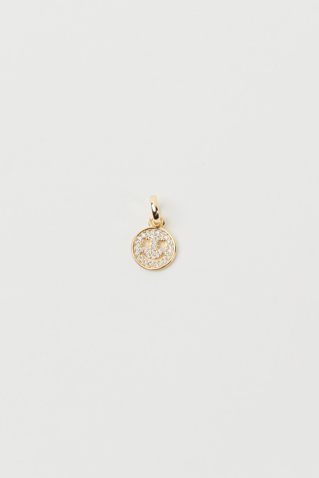 Charm Smiley Gold