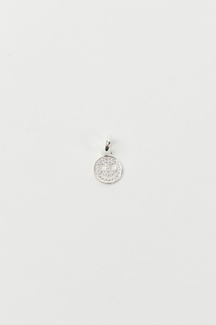 Charm Smiley Silver