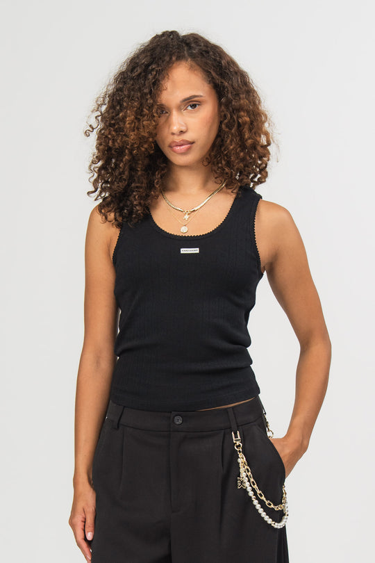 Bild von Ajour Top Black  aus The Last Dance Kollektion