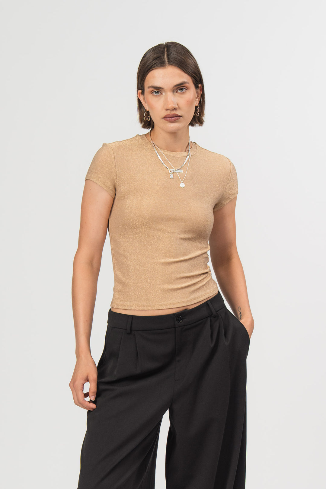 T-Shirt Golden Beige