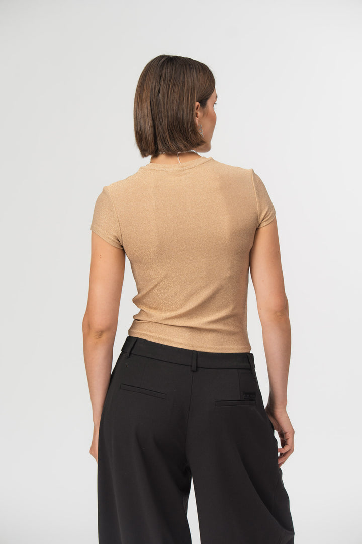 T-Shirt Golden Beige