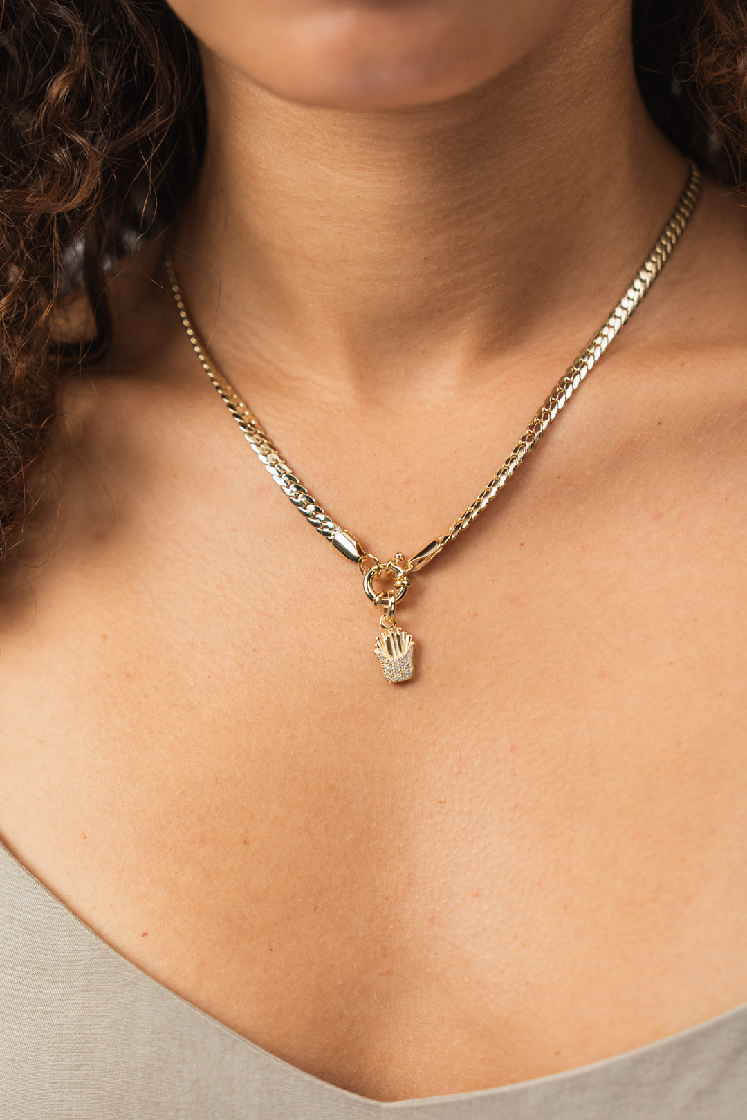 Charm Fries Gold