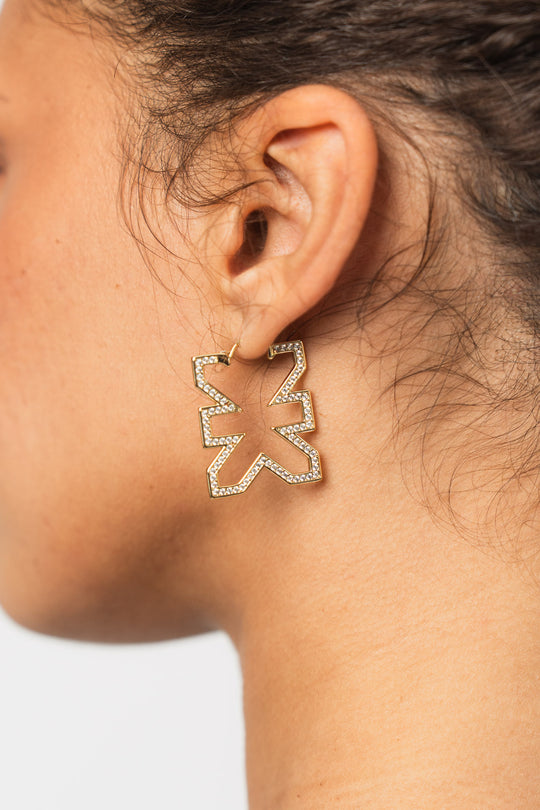 Bild von Statement Hoops Gold  aus The Last Dance Kollektion