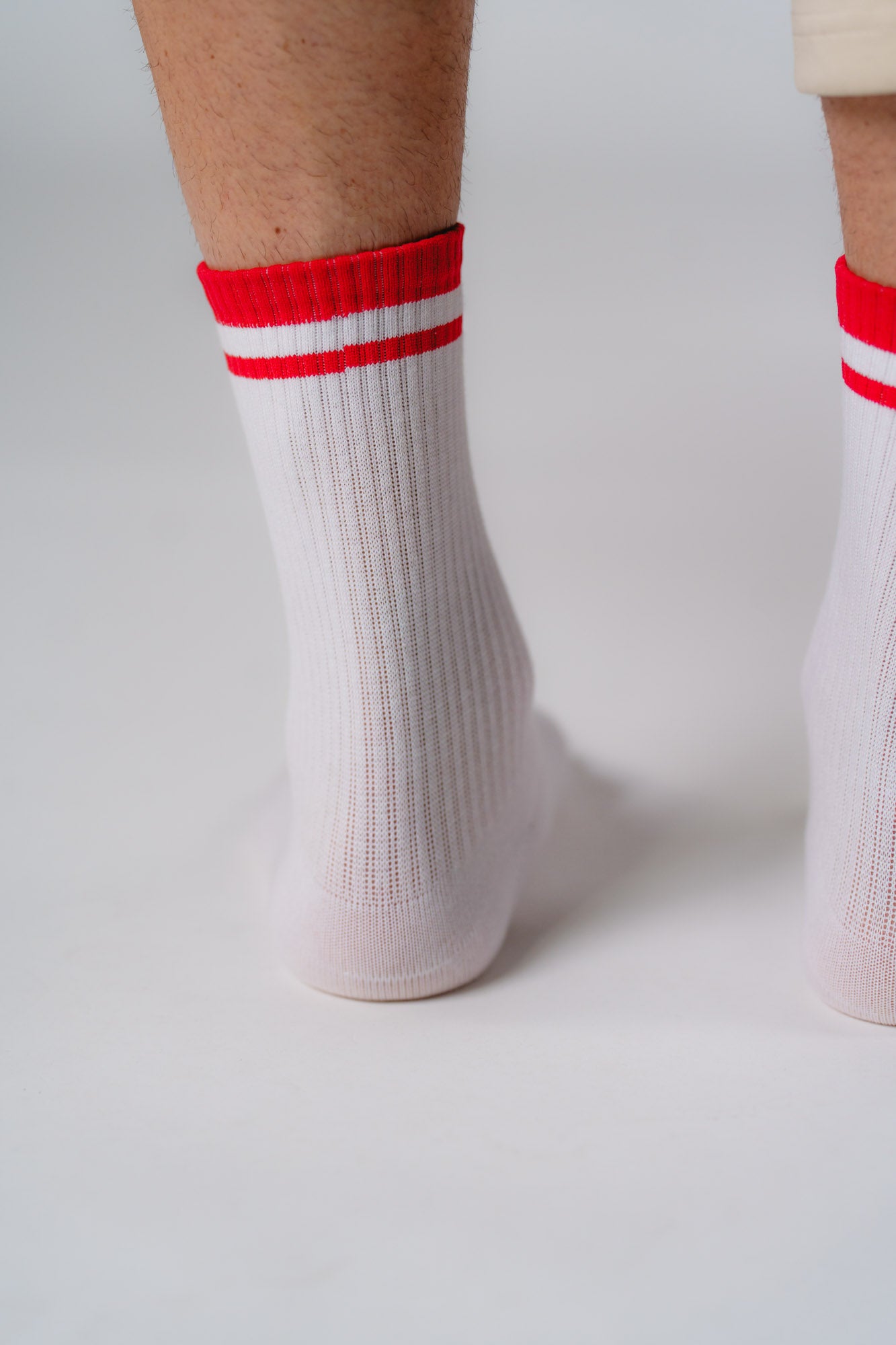 Socks Logo Red