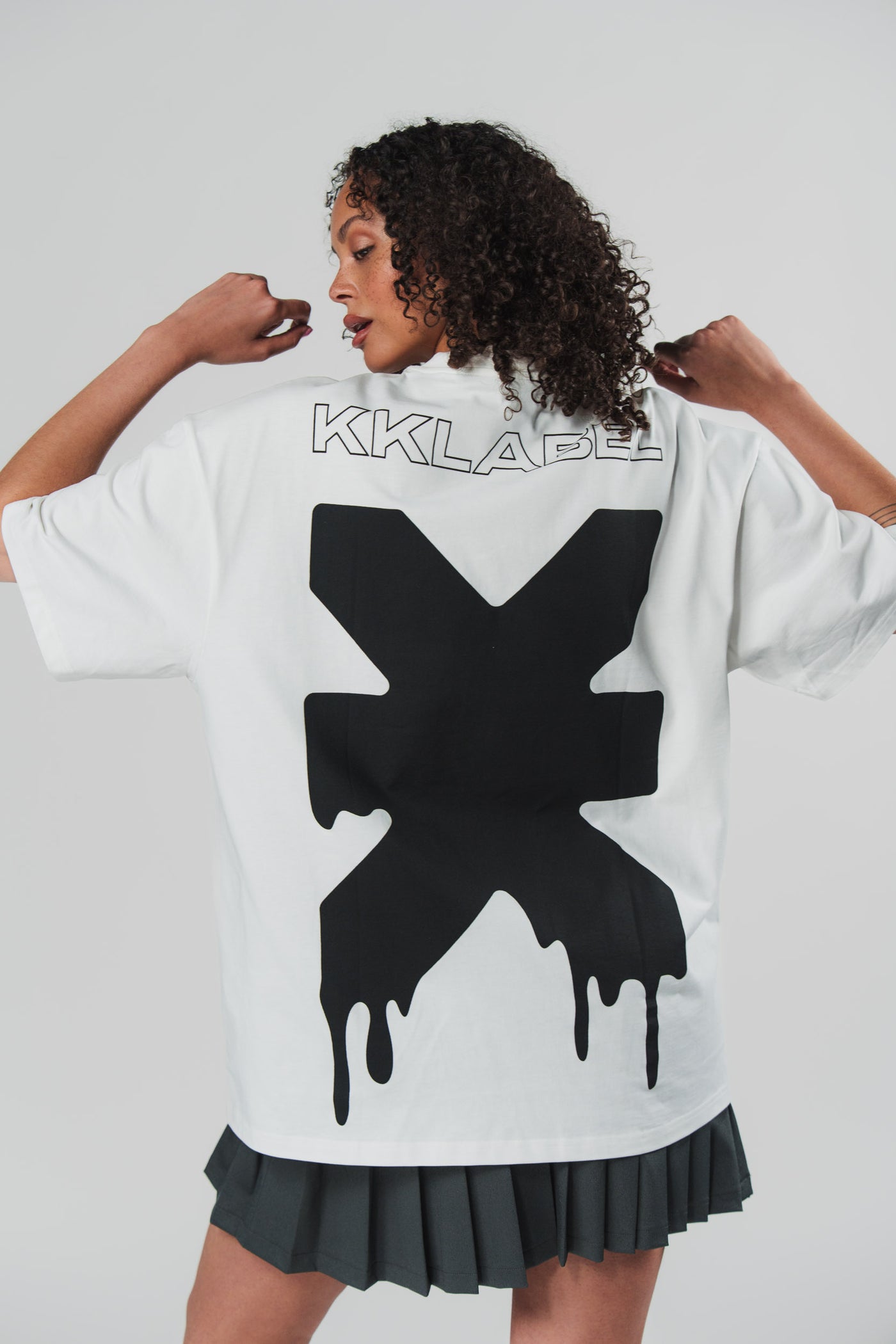 T-Shirt Iconic Drip White