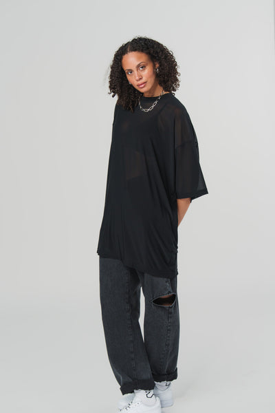Mesh Shirt Black