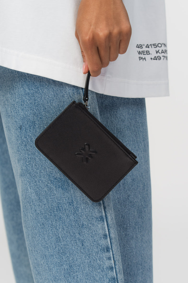 Leather Purse Black