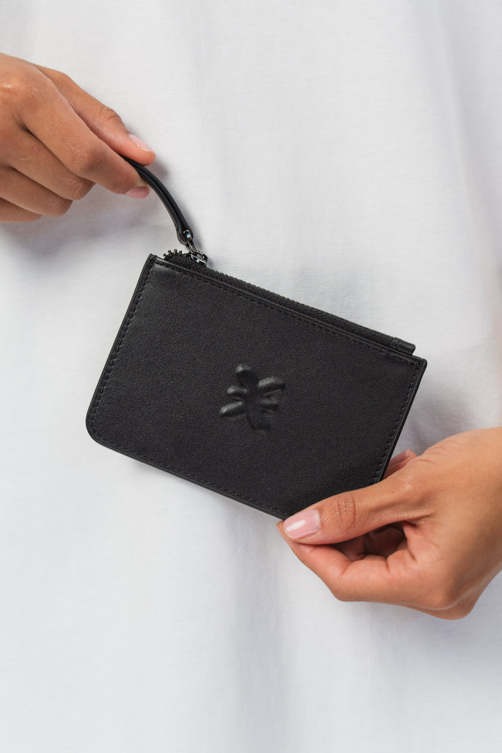 Leather Purse Black