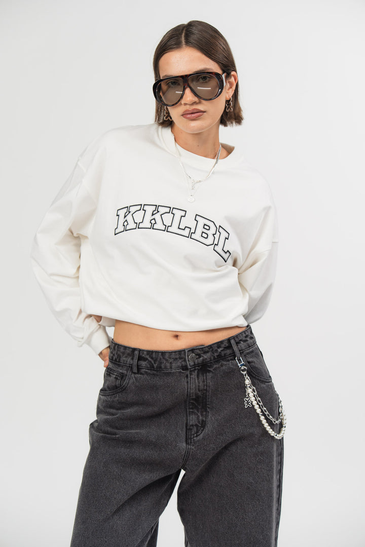 Longsleeve KKLBL Offwhite