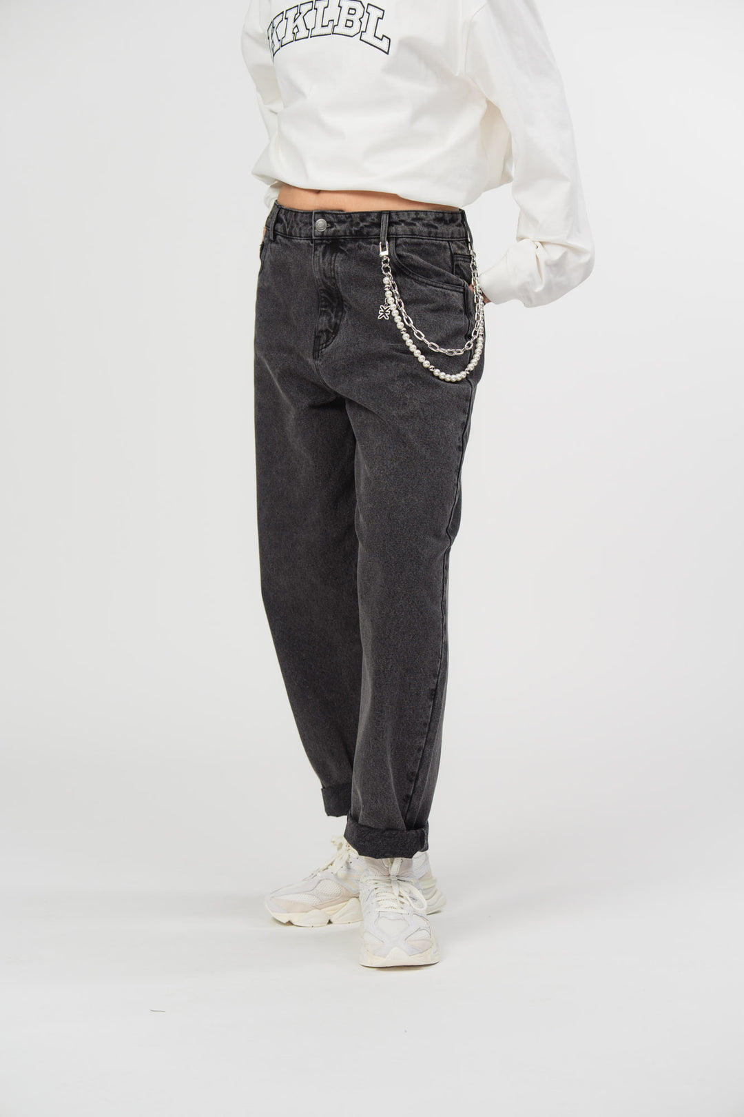 Denim Pants Black