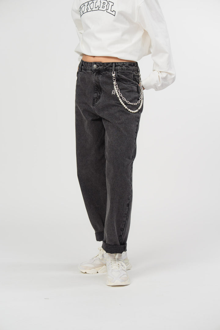 Denim Pants Black