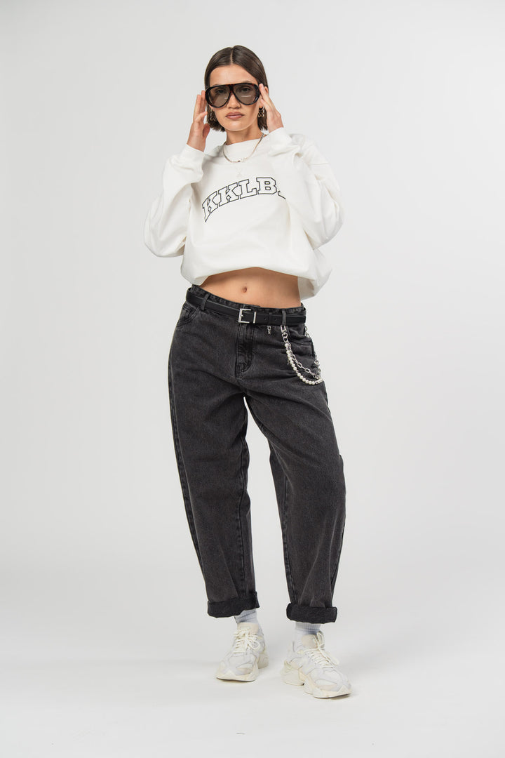 Denim Pants Black