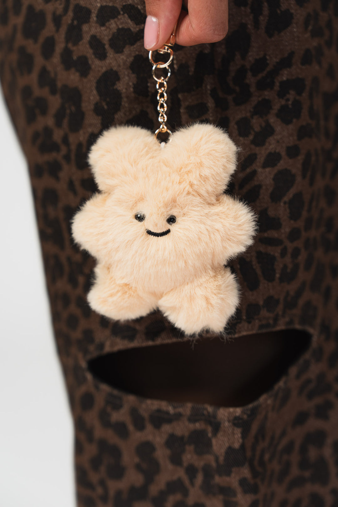 Bag Charm Kookie Beige