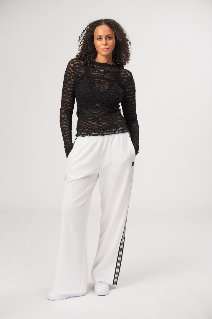 Lace Longsleeve Black