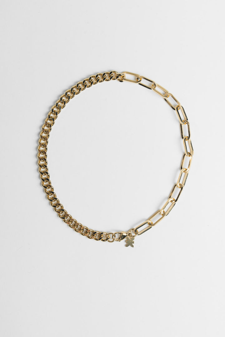 Chunky Necklace Gold - Karo Kauer Label