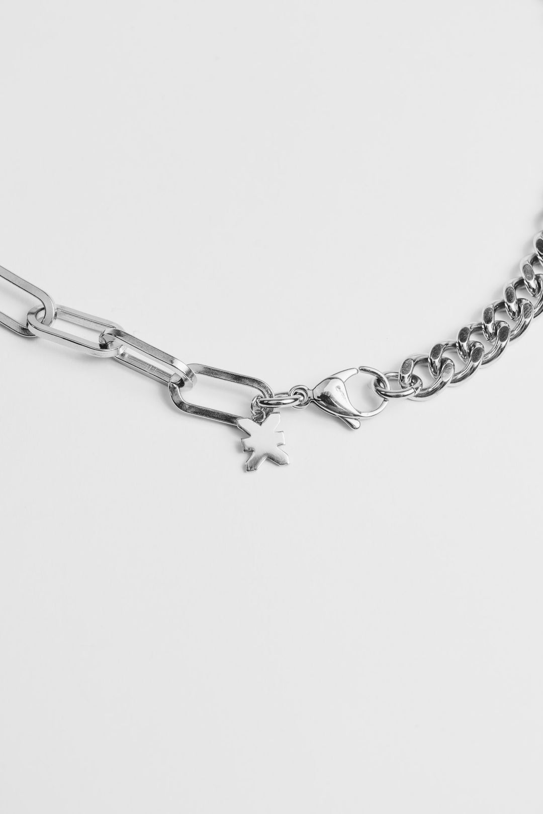 Chunky Necklace Silver - Karo Kauer Label
