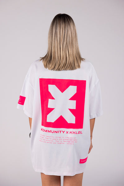 Kommunity T-Shirt Pink