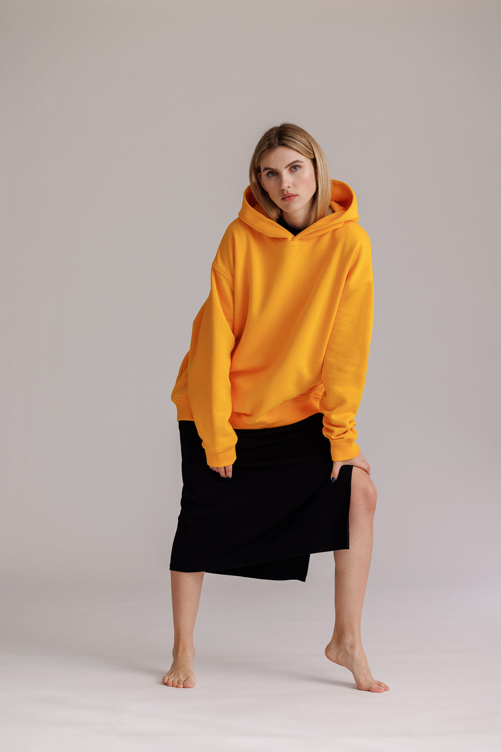 Karo Kauer Hoodie Saffron