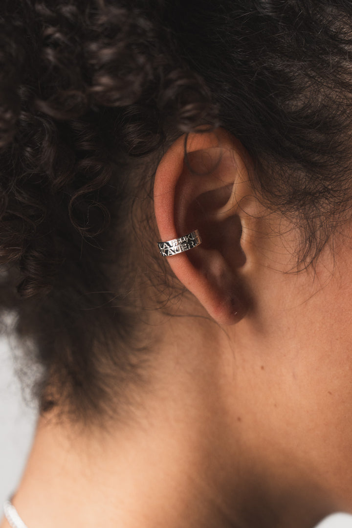 Earcuff La Vie Silver - Karo Kauer Label