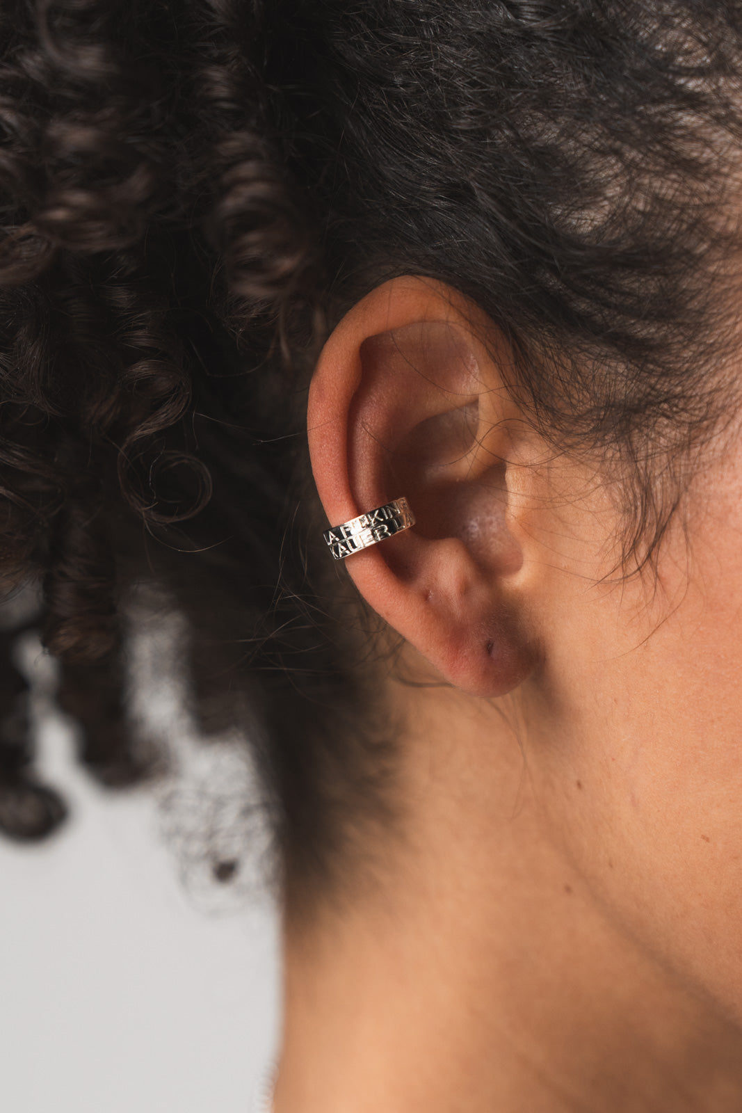 Earcuff La Vie Silver - Karo Kauer Label