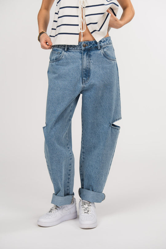 Bild von Denim Pants Cut Out Blue  aus Alle Produkte Kollektion