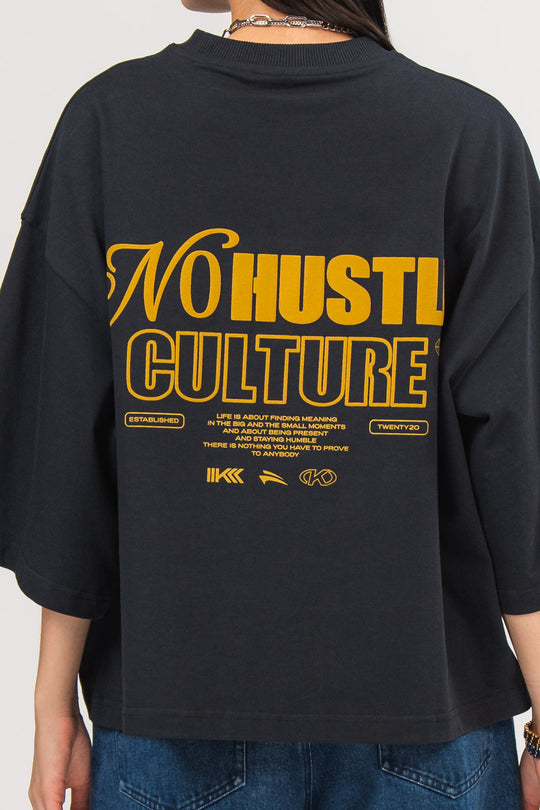 Bild von T-Shirt Cropped No Hustle  aus All Kollektion