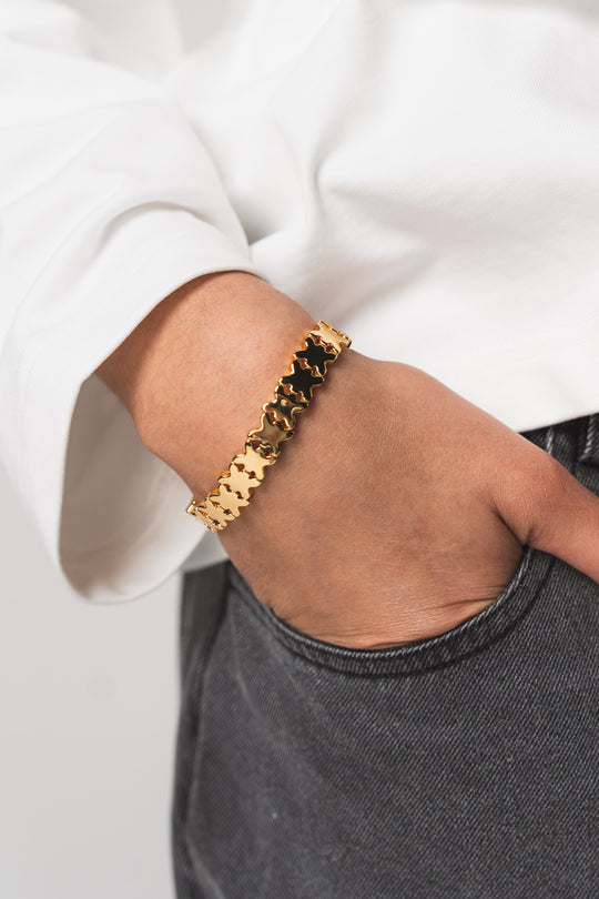 Bild von Tennis Bracelet Logo Gold  aus LATEST ARRIVALS Kollektion