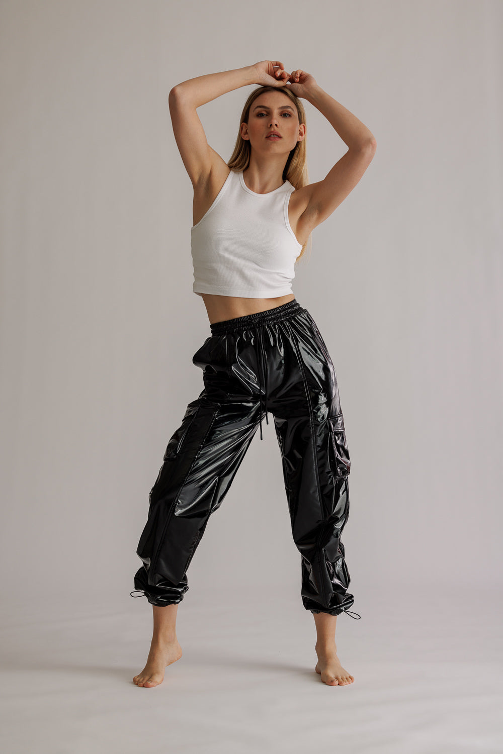 Karo Kauer Laquer Pants Black