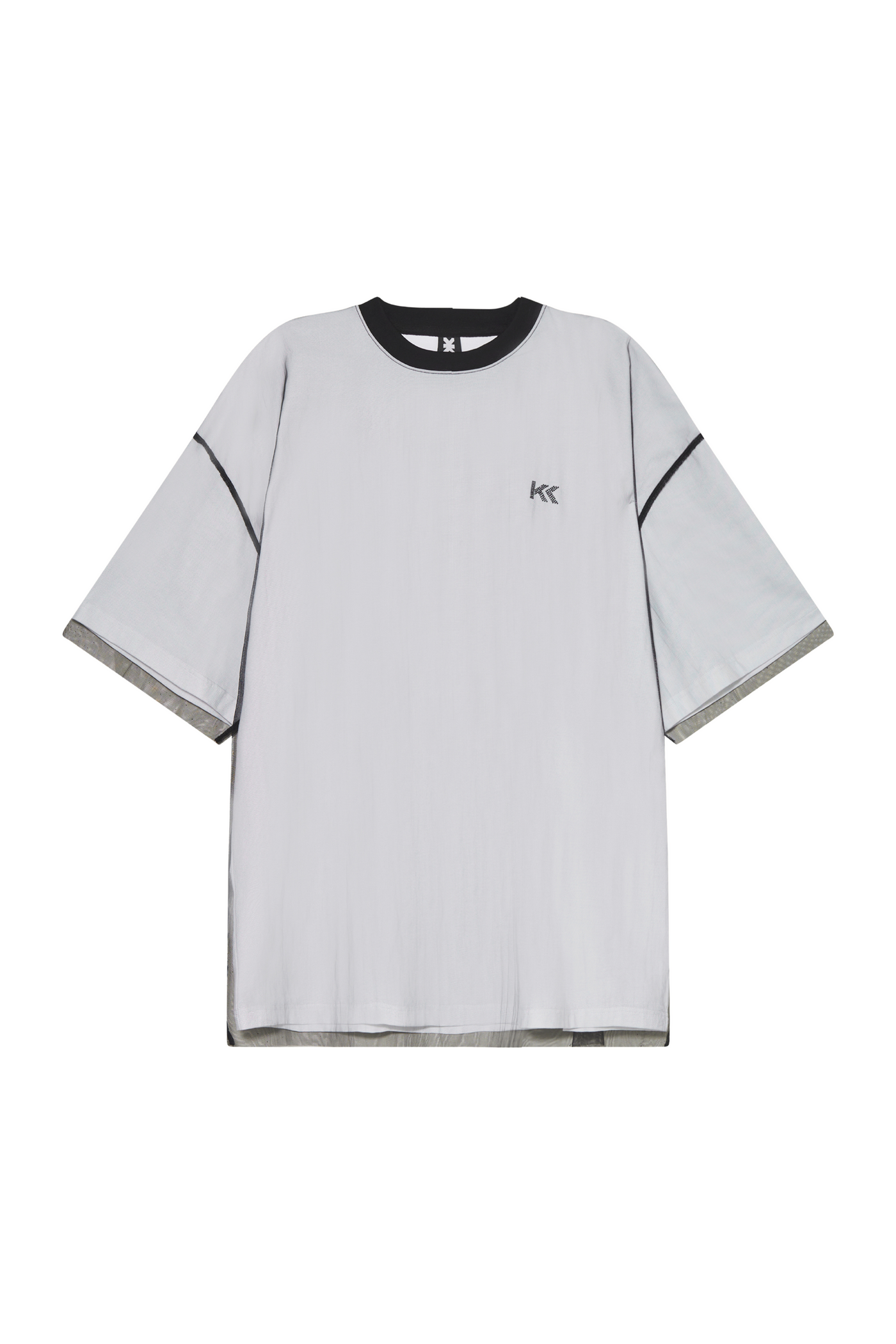 Mesh T-Shirt Layered