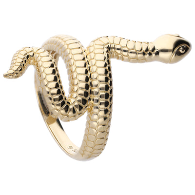 Snake Ring Gold