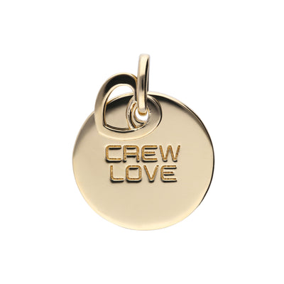 Crew Love Charm Gold