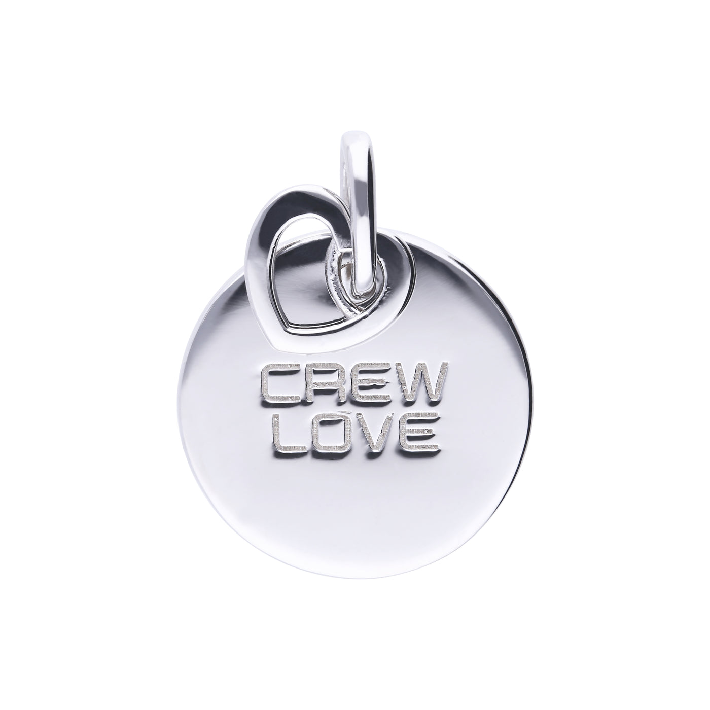 Crew Love Charm Silver