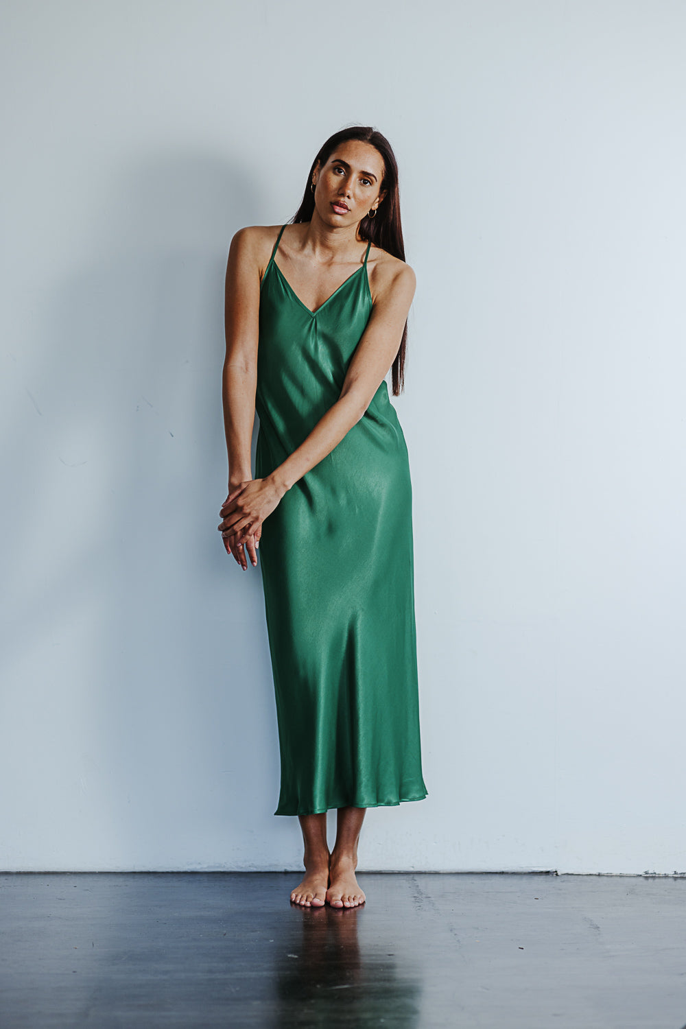 Karo maxikleid Sale