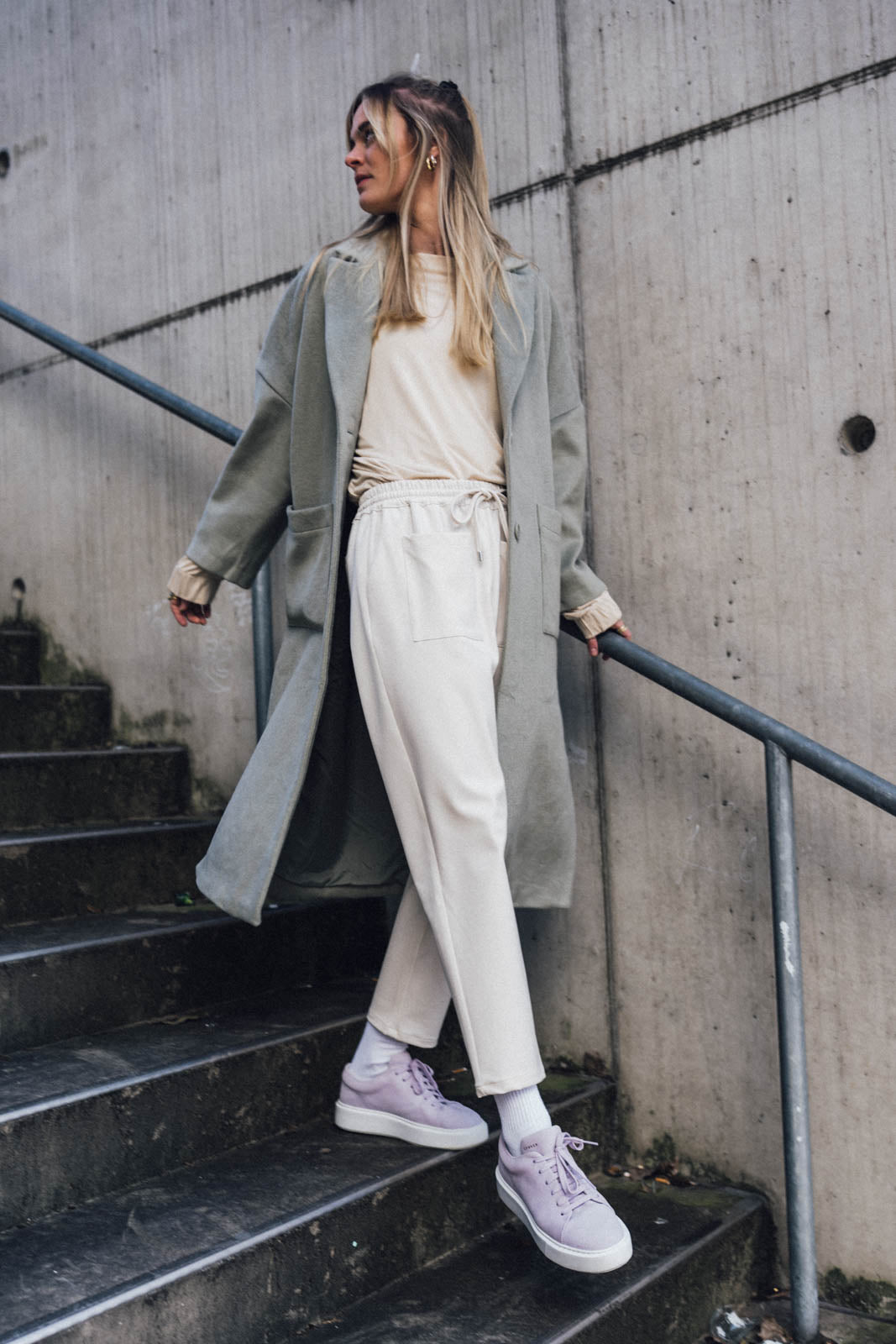 Abby Mom Pants Ivory
