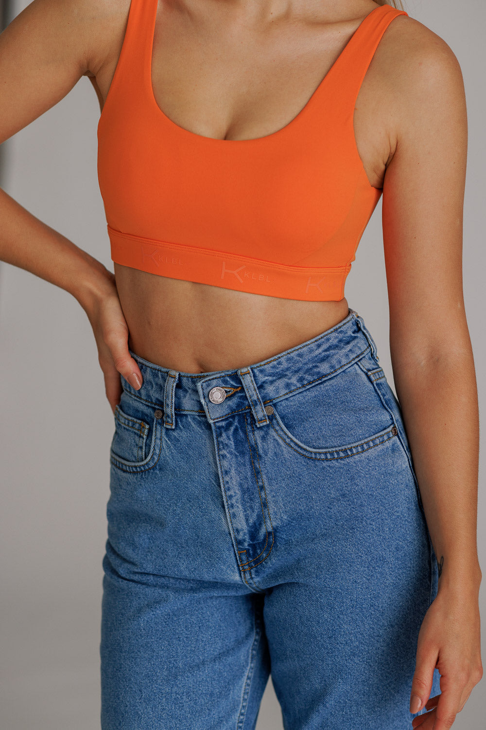 Karo Kauer Dynamic Sports Bra Flame Orange