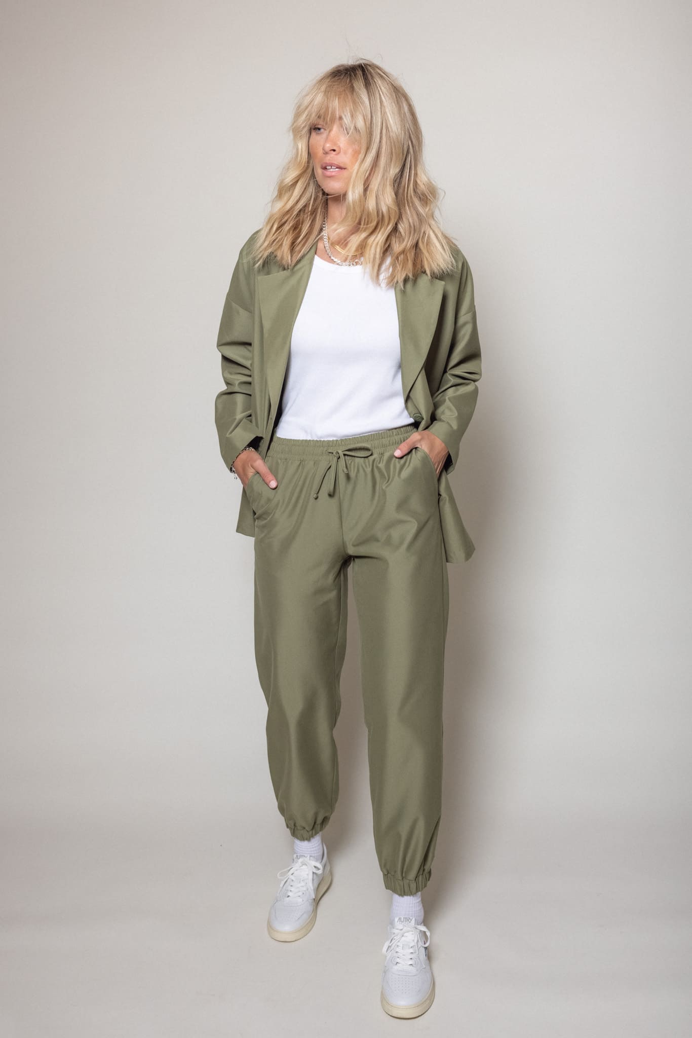 Formal Jogger Pants Khaki