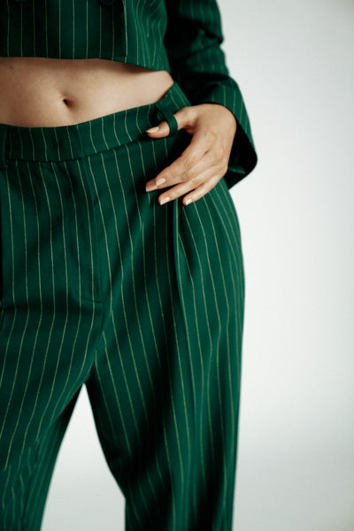 Formal Pants Sapphire Green